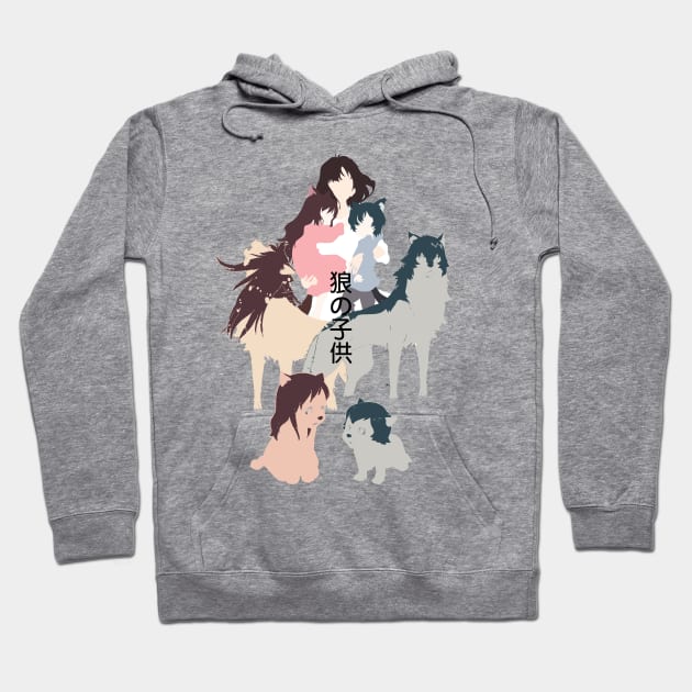 Wolf children Hoodie by Potaaties